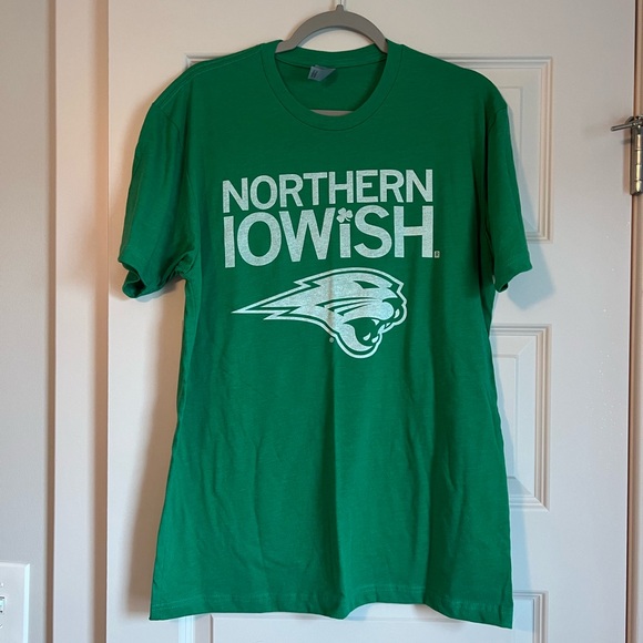 Never worn. St. Paddy’s University of Northern Iowa shirt. Large - Picture 1 of 3